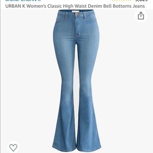 Vibrant - Urban K - viral Tik Tok Jeans - Flare- super stretchy - NWT